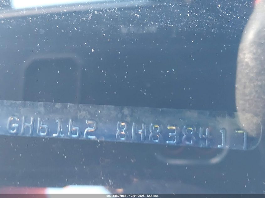 2008 Subaru Impreza 2.5I VIN: JF1GH61628H838417 Lot: 43827066