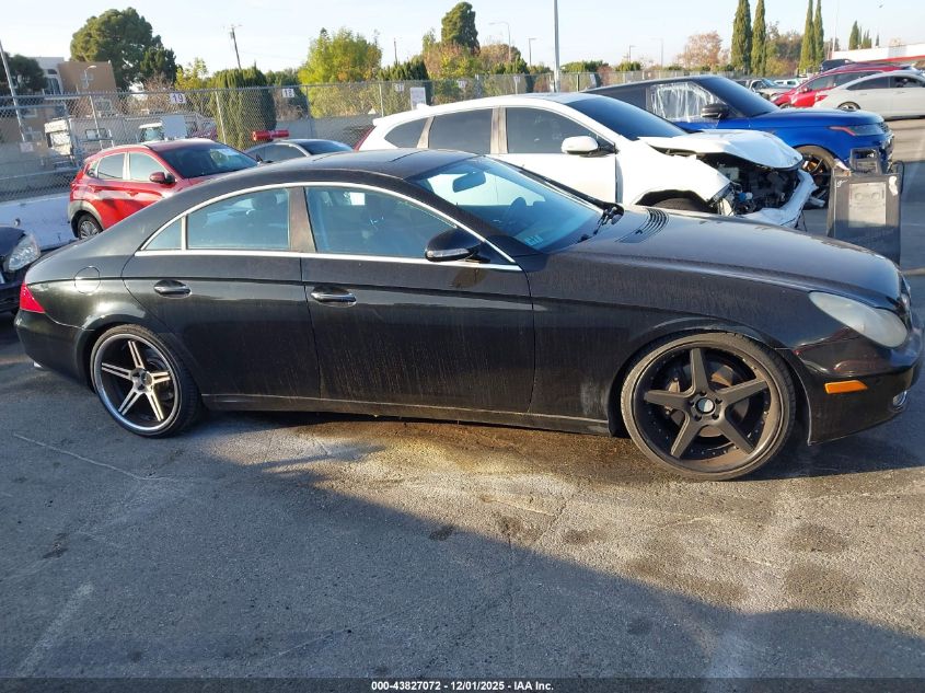 2007 Mercedes-Benz Cls 550 VIN: WDDDJ72X97A082807 Lot: 43827072