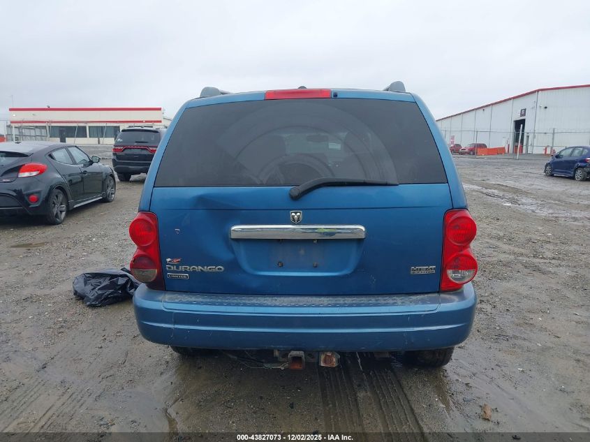 2006 Dodge Durango Limited VIN: 1D4HD58226129778 Lot: 43827073