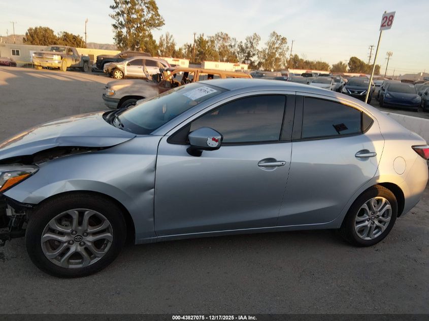 2017 Toyota Yaris Ia VIN: 3MYDLBYV6HY189468 Lot: 43827075