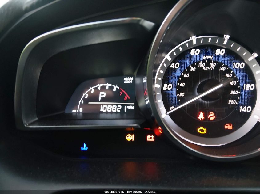 2017 Toyota Yaris Ia VIN: 3MYDLBYV6HY189468 Lot: 43827075