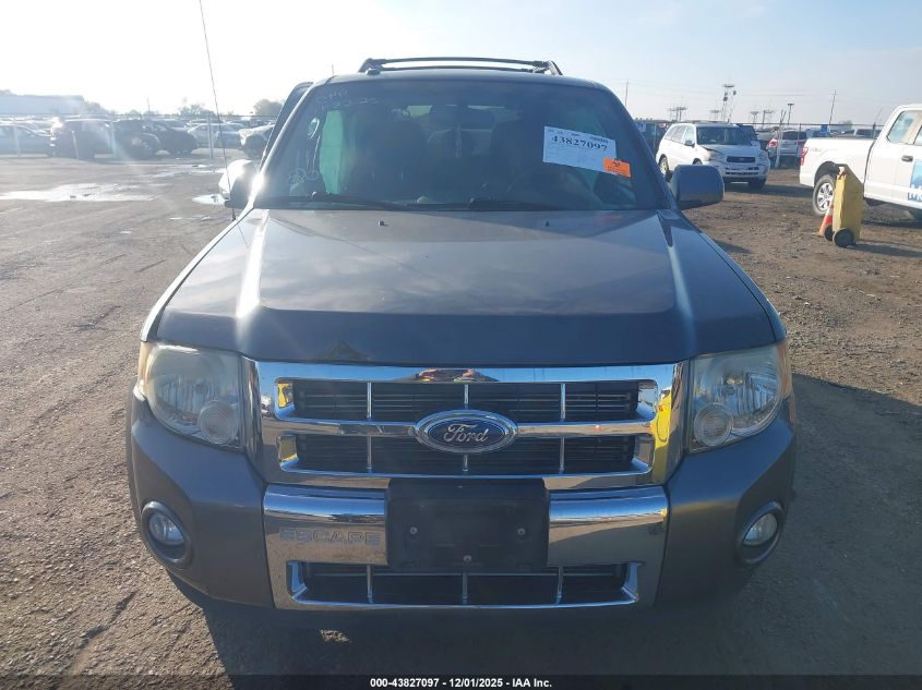 2011 Ford Escape Limited VIN: 1FMCU0EG9BKC51965 Lot: 43827097