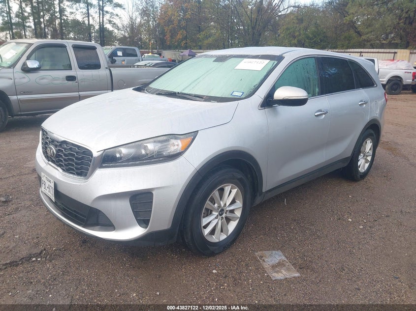 Vin: 5xypg4a3xkg552662, lot: 44322611, kia sorento 2.4l lx 20192