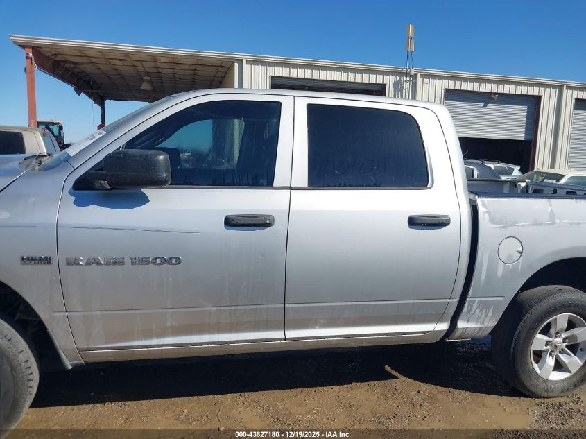 2012 Ram 1500 St VIN: 1C6RD6KT2CS169328 Lot: 43827180