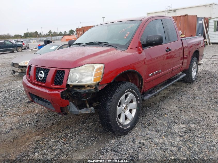 2006 Nissan Titan Le VIN: 1N6BA06B36N540272 Lot: 43827182