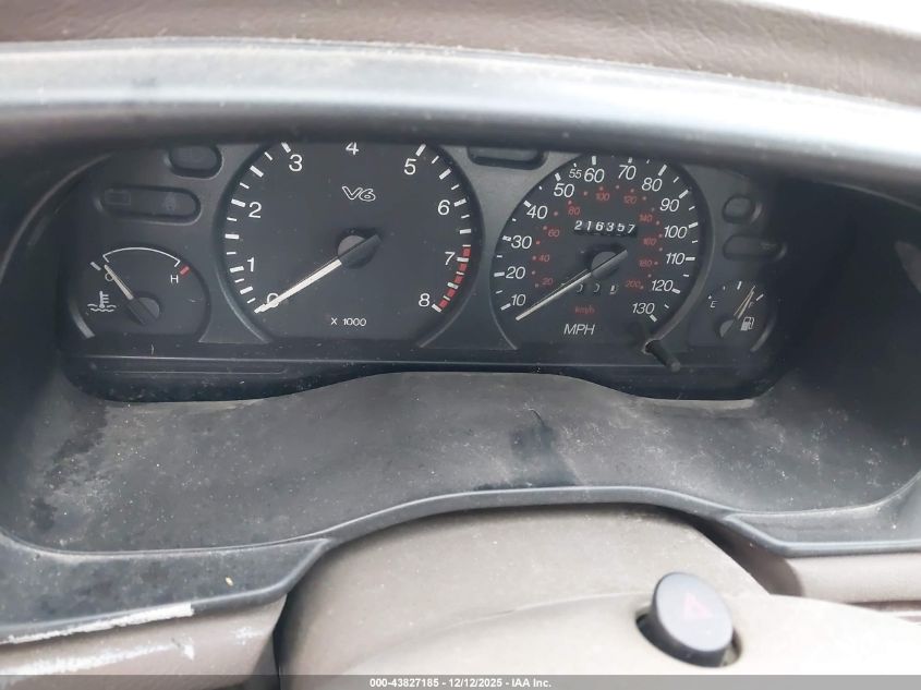 2000 Mercury Mystique Ls VIN: 1MEFM66L4YK604118 Lot: 43827185