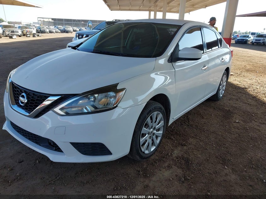 3N1AB7AP9KY287434 2019 NISSAN SENTRA photo no. 2