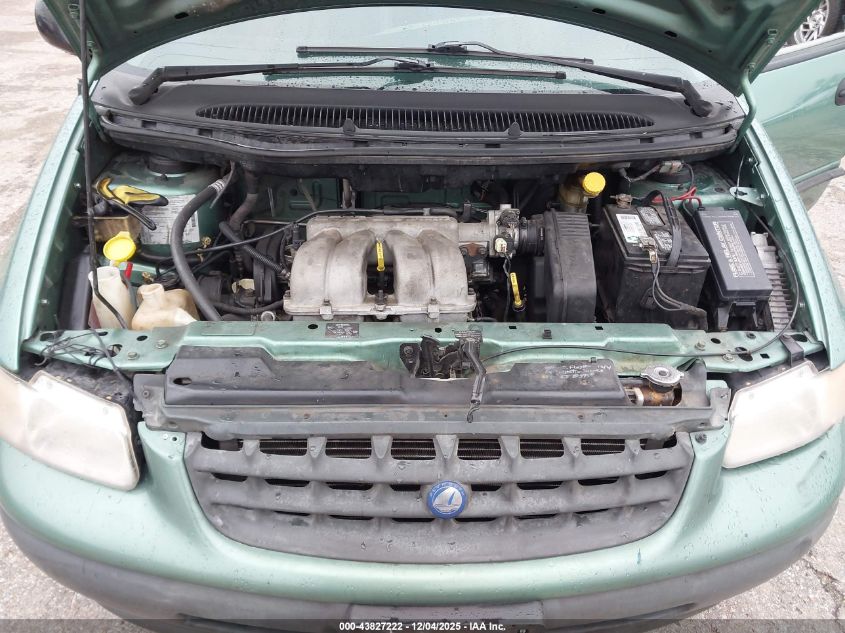 1999 Plymouth Voyager VIN: 2P4FP25B8XR405692 Lot: 43827222