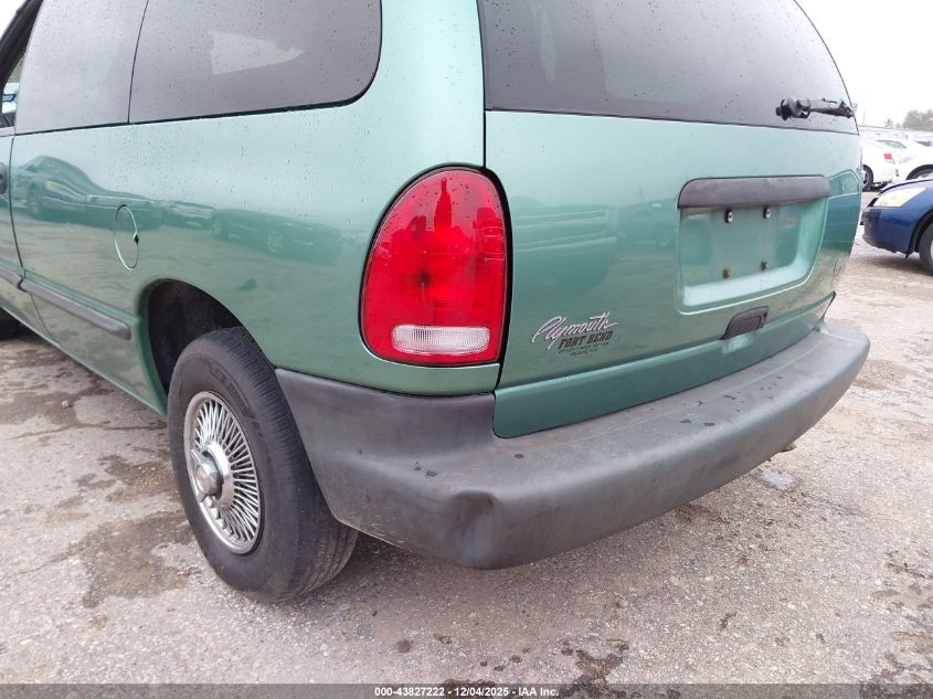 1999 Plymouth Voyager VIN: 2P4FP25B8XR405692 Lot: 43827222