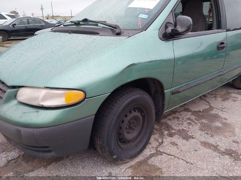 1999 Plymouth Voyager VIN: 2P4FP25B8XR405692 Lot: 43827222