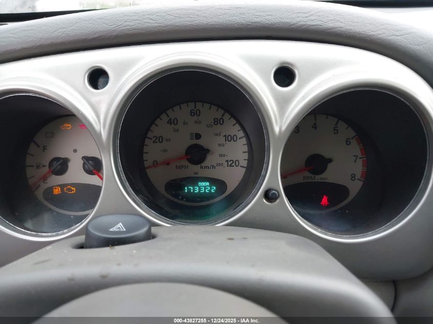 2001 Chrysler Pt Cruiser VIN: 3C8FY4BB11T590592 Lot: 43827255