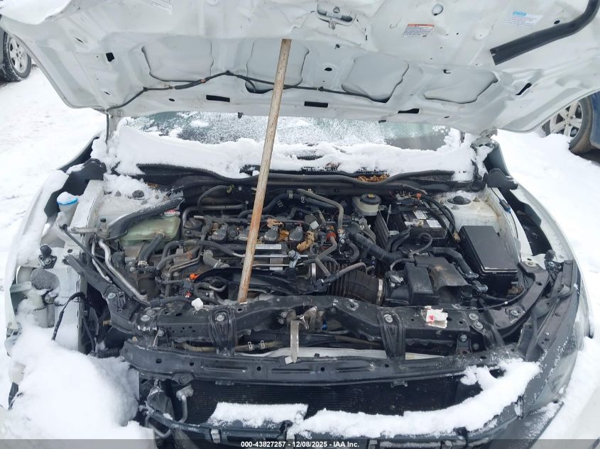 2019 Honda Civic Ex VIN: JHMFC1F32KX001510 Lot: 43827257