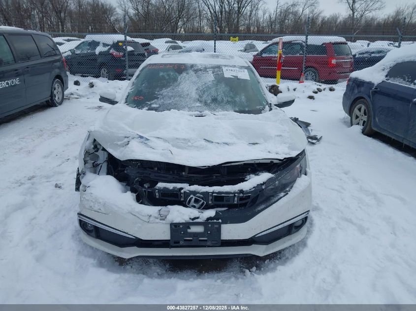 2019 Honda Civic Ex VIN: JHMFC1F32KX001510 Lot: 43827257