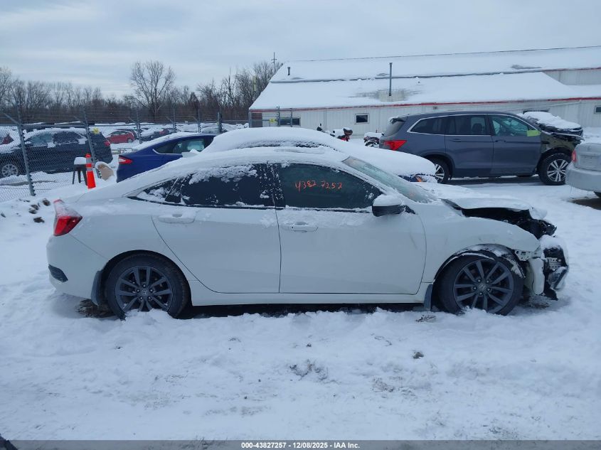 2019 Honda Civic Ex VIN: JHMFC1F32KX001510 Lot: 43827257