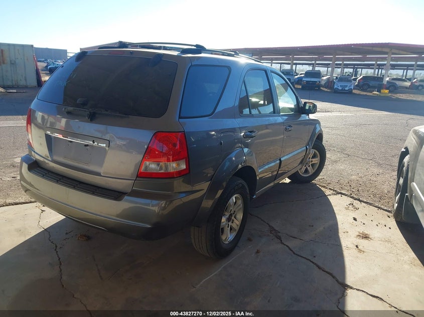 KNDJD733655470177 2005 KIA SORENTO photo no. 4