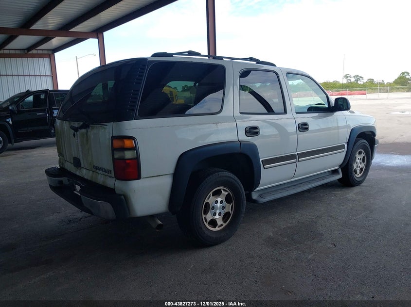 1GNEC13T65R226000 2005 CHEVROLET TAHOE photo no. 4