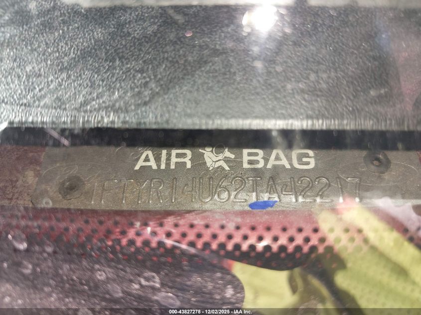 2002 Ford Ranger Edge/Tremor/Xl/Xlt VIN: 1FTYR14U62TA42217 Lot: 43827278