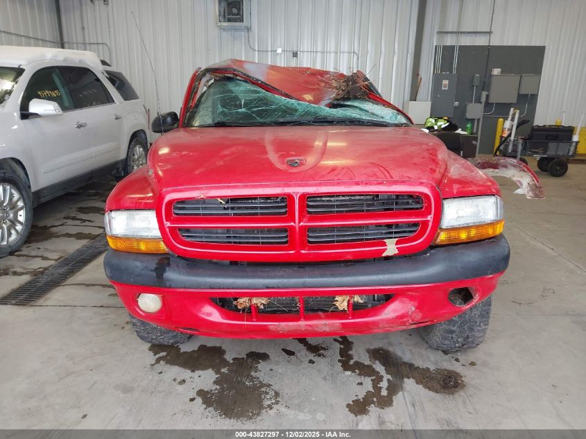 2001 Dodge Dakota Slt/Sport VIN: 1B7GG22X31S107758 Lot: 43827297