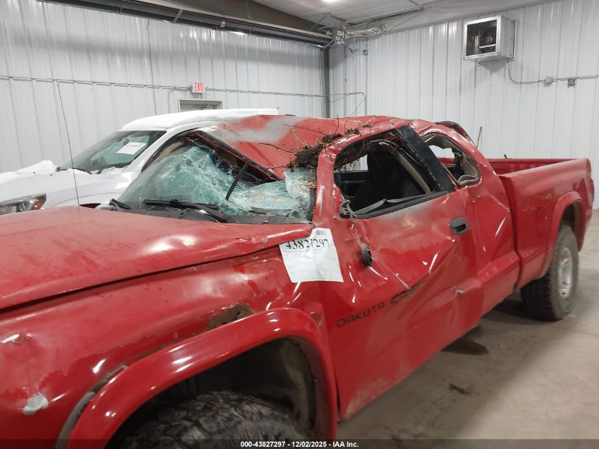 2001 Dodge Dakota Slt/Sport VIN: 1B7GG22X31S107758 Lot: 43827297