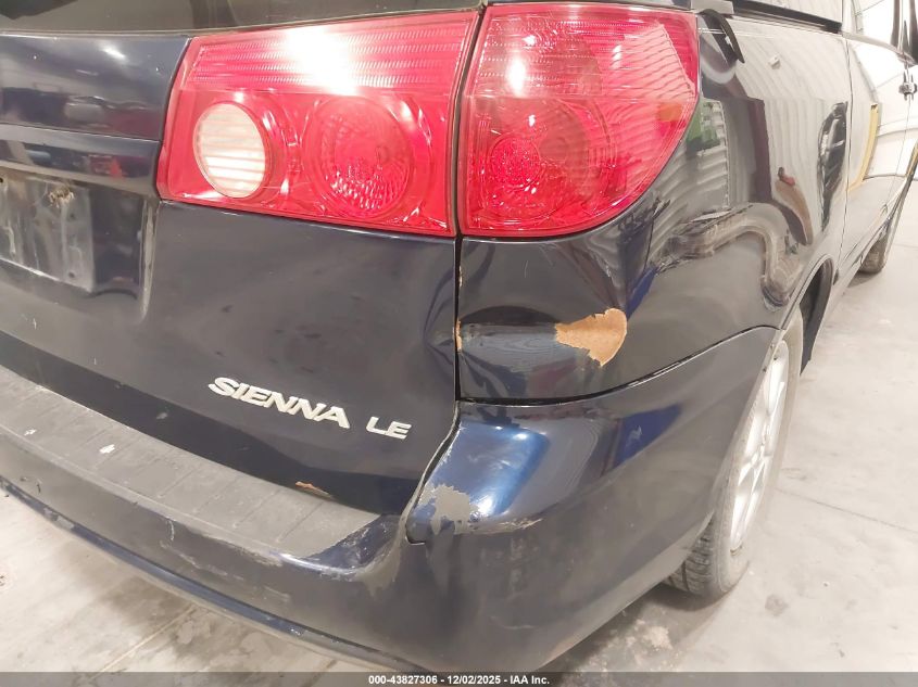 2006 Toyota Sienna Le VIN: 5TDZA23CX6S585648 Lot: 43827306