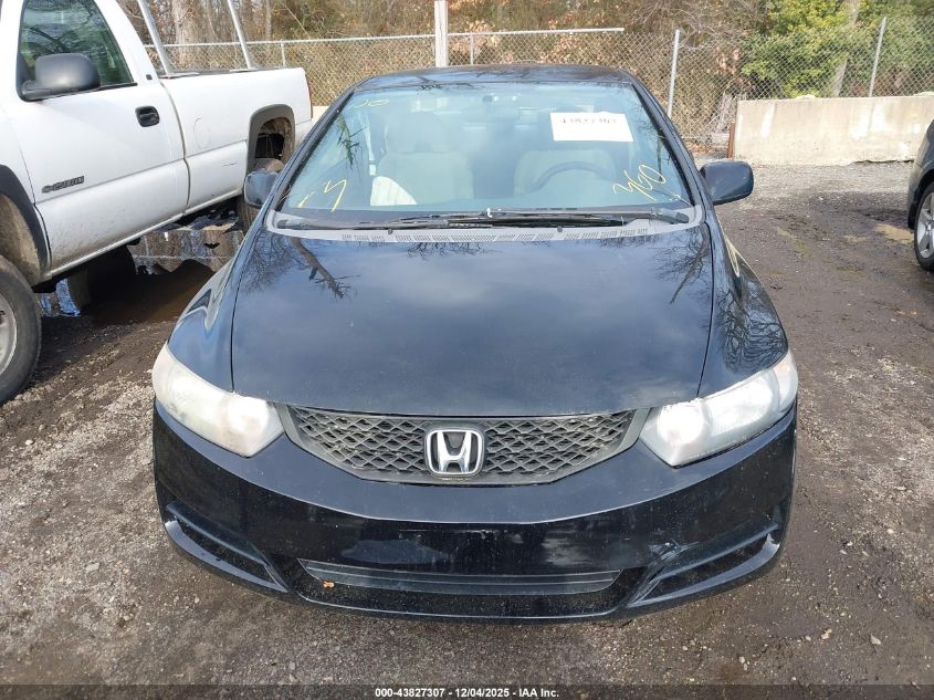 2009 Honda Civic Lx VIN: 2HGFG12639H504663 Lot: 43827307