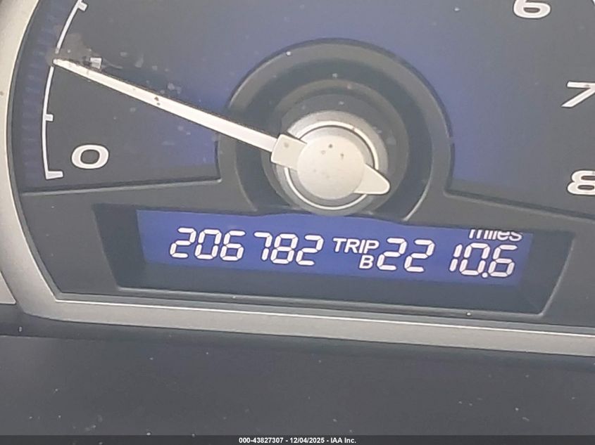 2009 Honda Civic Lx VIN: 2HGFG12639H504663 Lot: 43827307