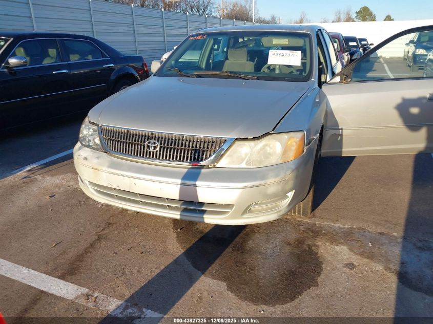 2001 Toyota Avalon Xl VIN: 4T1BF28B41U143841 Lot: 43827325