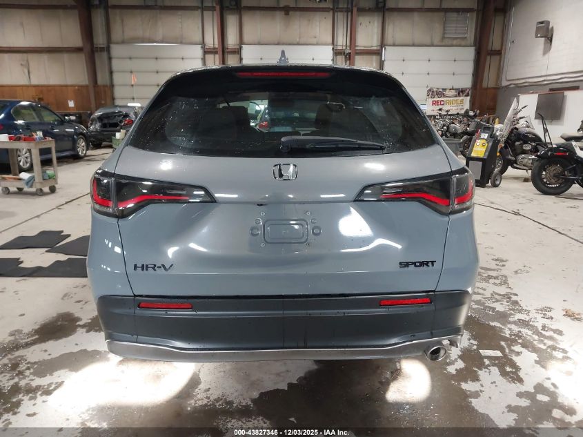 2023 Honda Hr-V Awd Sport VIN: 3CZRZ2H59PM723257 Lot: 43827346