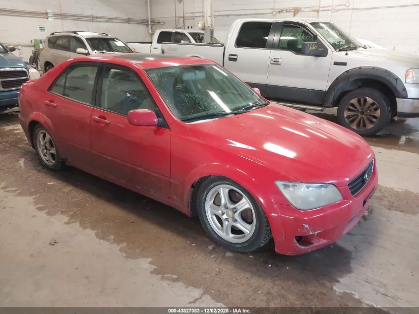 2003 Lexus Is 300 Base W/5-Speed Manual