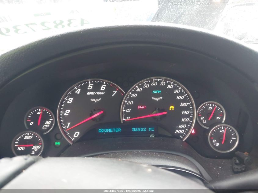 2005 Chevrolet Corvette VIN: 1G1YY24U855104310 Lot: 43827395