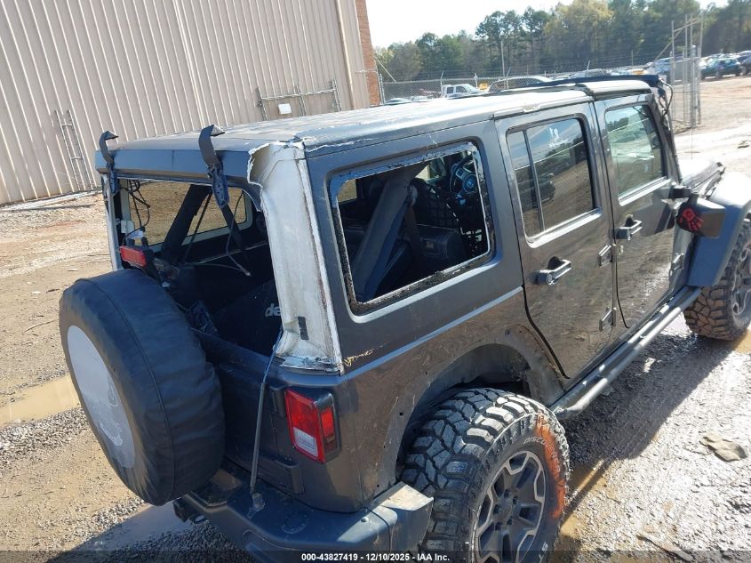 2016 Jeep Wrangler Unlimited Rubicon Hard Rock VIN: 1C4HJWFGXGL169359 Lot: 43827419