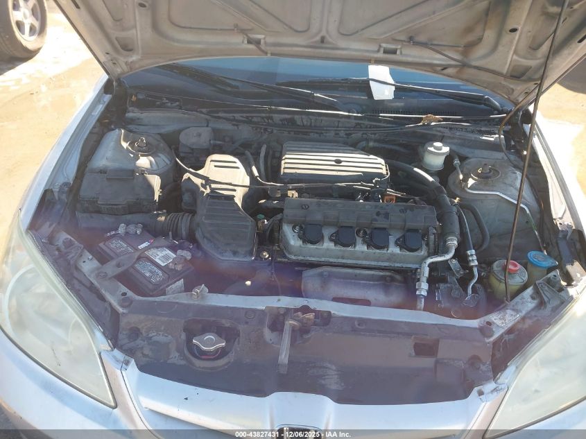 2005 Honda Civic Lx VIN: 2HGES16575H602942 Lot: 43827431