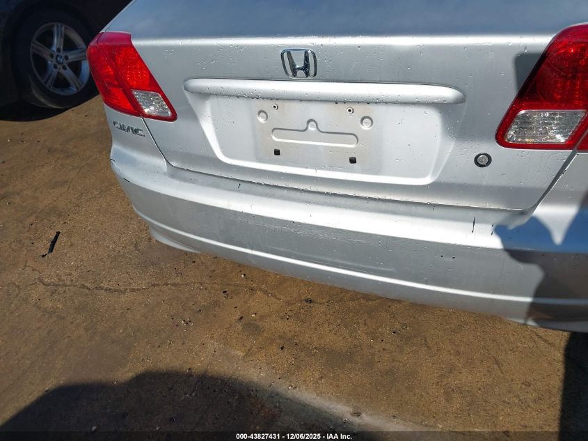 2005 Honda Civic Lx VIN: 2HGES16575H602942 Lot: 43827431