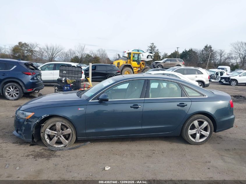 2012 Audi A6 3.0 Premium VIN: WAUGGAFC6CN135246 Lot: 43827440