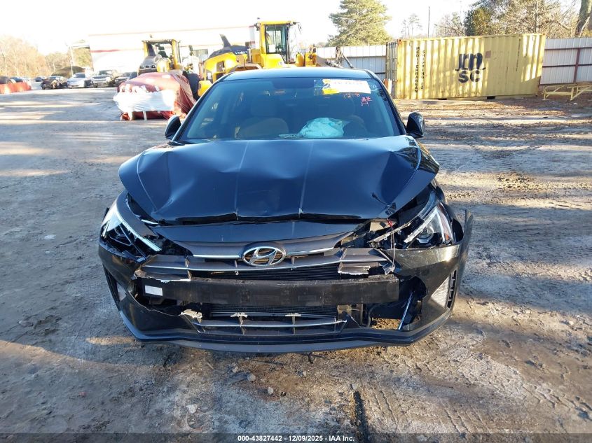 2019 Hyundai Elantra Se VIN: 5NPD74LF4KH433637 Lot: 43827442