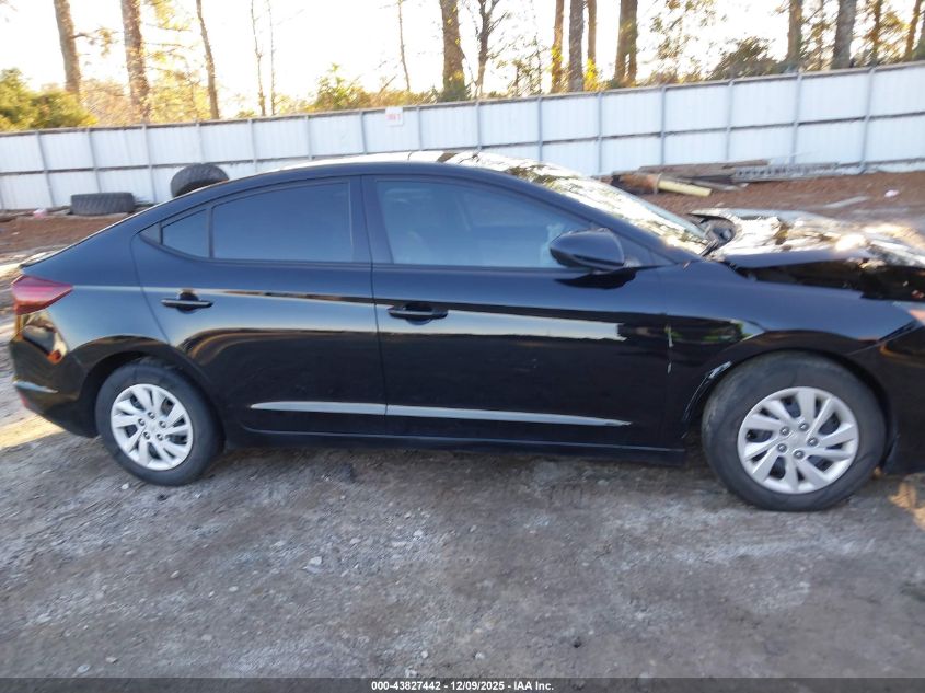 2019 Hyundai Elantra Se VIN: 5NPD74LF4KH433637 Lot: 43827442