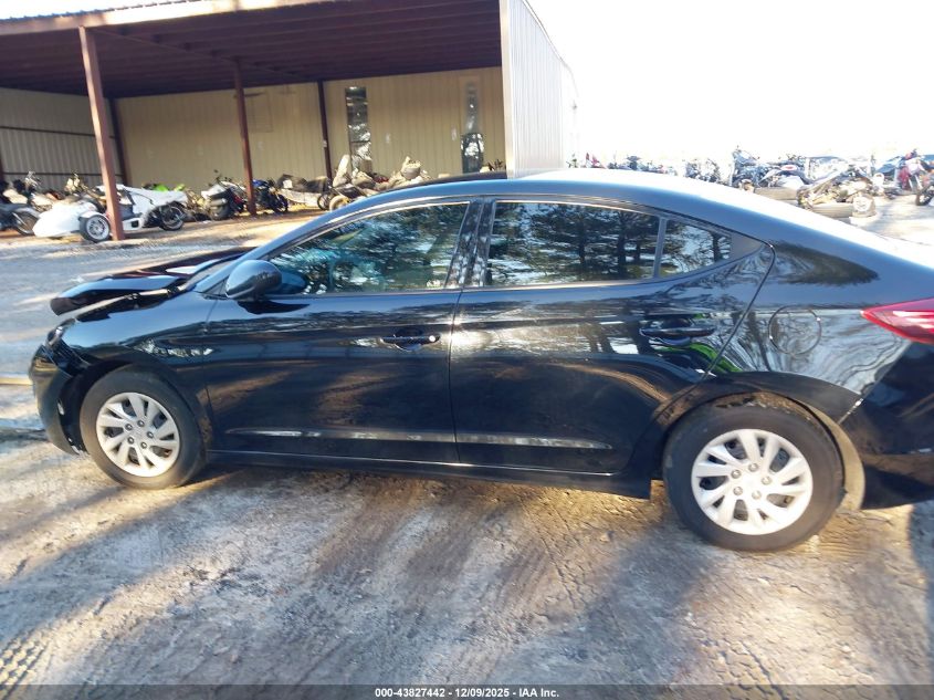 2019 Hyundai Elantra Se VIN: 5NPD74LF4KH433637 Lot: 43827442