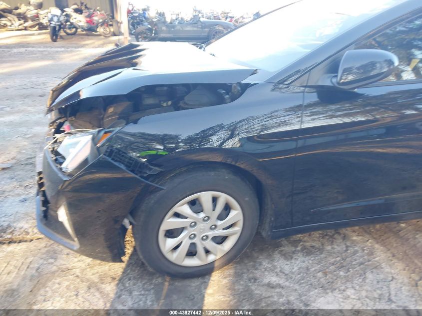 2019 Hyundai Elantra Se VIN: 5NPD74LF4KH433637 Lot: 43827442