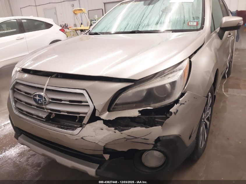 2017 Subaru Outback 2.5I Limited VIN: 4S4BSANC5H3291113 Lot: 43827448