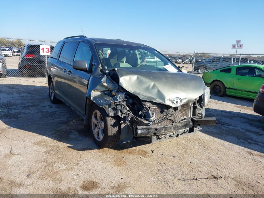 TOYOTA SIENNA LE V6 8 PASSENGER