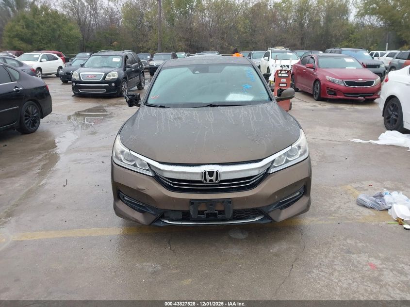 2017 Honda Accord Hybrid Ex-L VIN: JHMCR6F52HC017593 Lot: 43827528