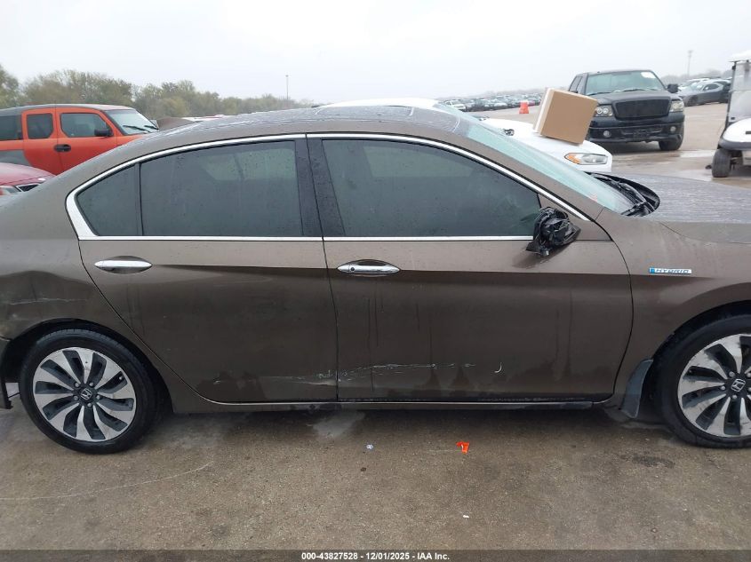 2017 Honda Accord Hybrid Ex-L VIN: JHMCR6F52HC017593 Lot: 43827528