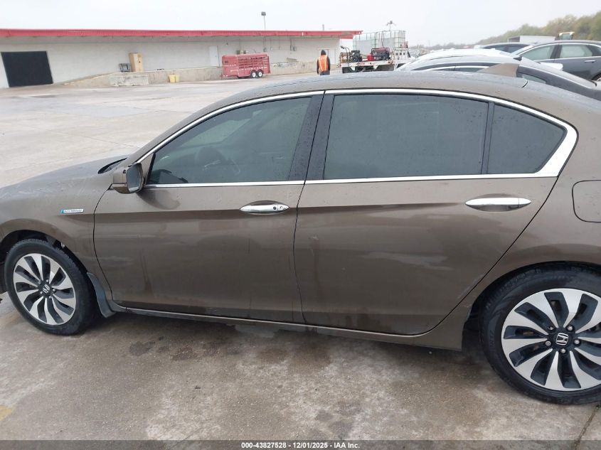 2017 Honda Accord Hybrid Ex-L VIN: JHMCR6F52HC017593 Lot: 43827528