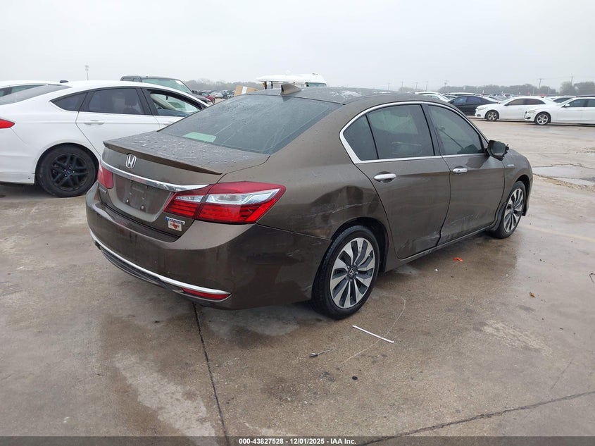 VIN JHMCR6F52HC017593 2017 HONDA ACCORD HYBRID EX-L