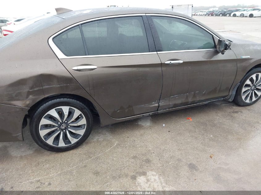 2017 Honda Accord Hybrid Ex-L VIN: JHMCR6F52HC017593 Lot: 43827528