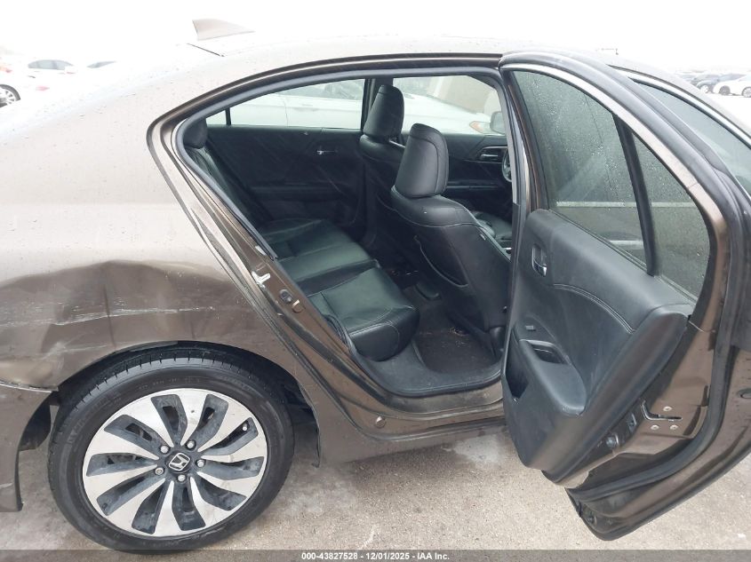 2017 Honda Accord Hybrid Ex-L VIN: JHMCR6F52HC017593 Lot: 43827528