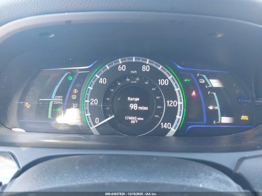 2017 Honda Accord Hybrid Ex-L VIN: JHMCR6F52HC017593 Lot: 43827528