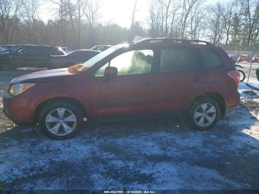 2015 Subaru Forester 2.5I Premium VIN: JF2SJADC7FH500958 Lot: 43827561