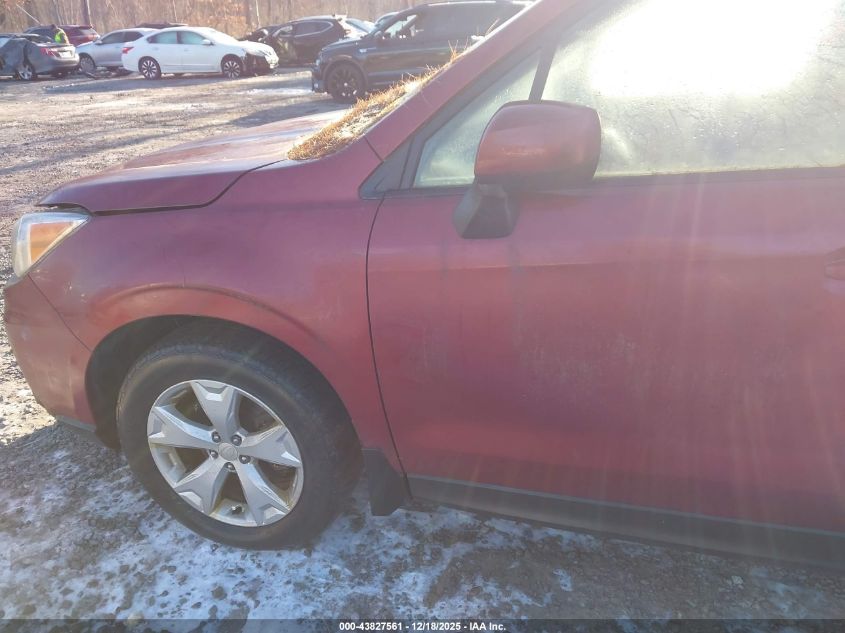 2015 Subaru Forester 2.5I Premium VIN: JF2SJADC7FH500958 Lot: 43827561