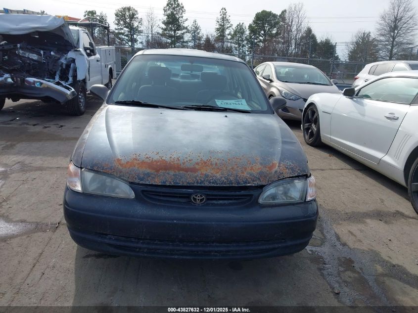 1999 Toyota Corolla Ce VIN: 2T1BR12E8XC103647 Lot: 43827632